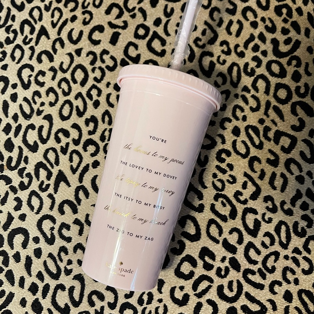 Kate Spade bridesmaid tumbler